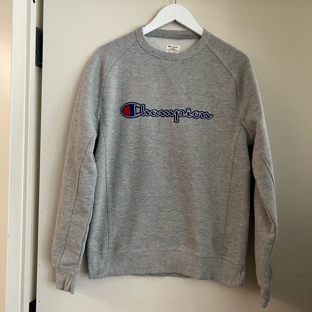 Champion Heather Grey Crewneck